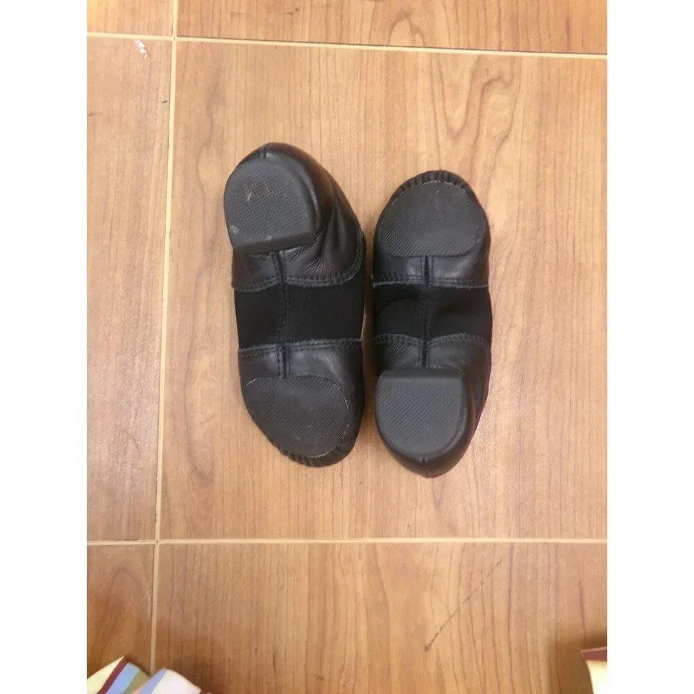 Pre-Owned Dance Jazz Shoes Dance Class Toddler 10M Child Slip On Leather Split